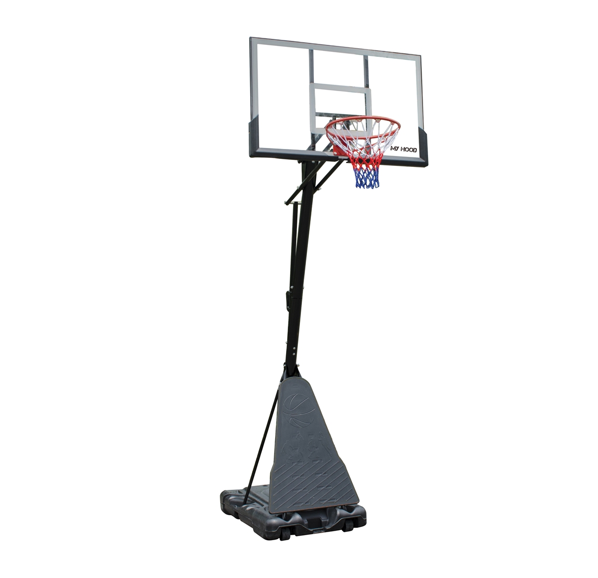 Se Basketstander PRO-Campus - FRI FRAGT - Basketstander med højde 245-305cm, VELEGNET TIL INSTITUTIONER hos HomeX.dk