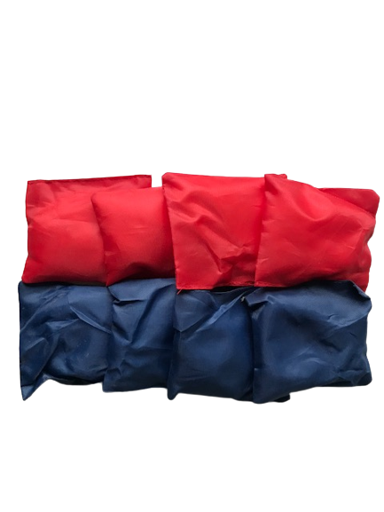 Billede af Bean Bags - Extra Ærteposer - 4 røde og 4 blå poser - HURTIG LEVERING