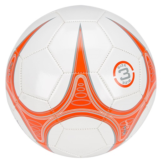 Billede af Fodbold str. 3 - Lækker lille fodbold til de små - Hvid/orange