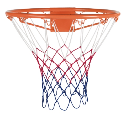 Billede af GARLANDO Basketkurv til væg med net - Den EKSTRA KRAFTIGE model - Diameter på 45 cm - FRI FRAGT