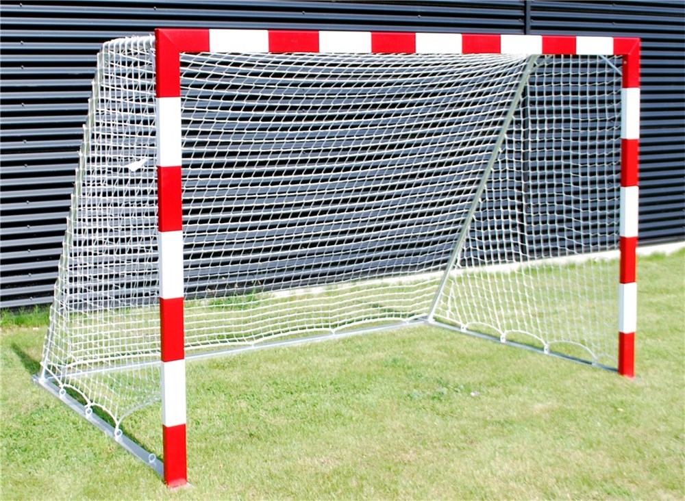 Se Mini håndboldmål 240 x 160cm - FRI FRAGT - Godkendt til at stå på offentlige pladser -VEJRBESTANDIGT hos HomeX.dk