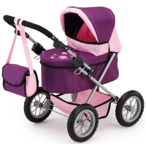 Bayer Dukkevogn Flower TRENDY og smart - HURTIG LEVERING