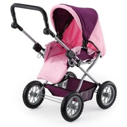 Bayer Combi Grande Lilla/Pink - Smart Dukkevogn - HURTIG LEVERING