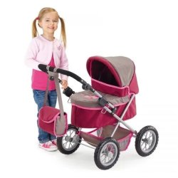 Bayer Dukkevogn Prinsesse TRENDY og smart - HURTIG LEVERING