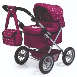 Bayer Dukkevogn Dots TRENDY og smart - HURTIG LEVERING