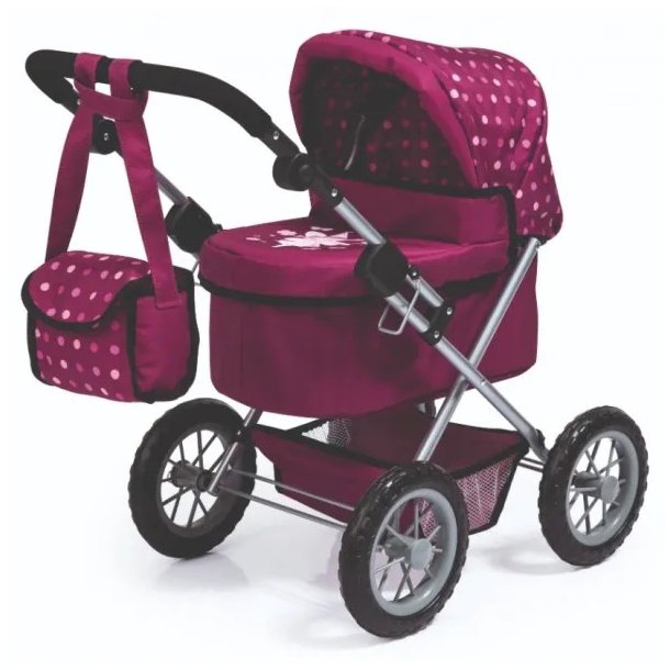 Bayer Dukkevogn Dots TRENDY og smart - HURTIG LEVERING