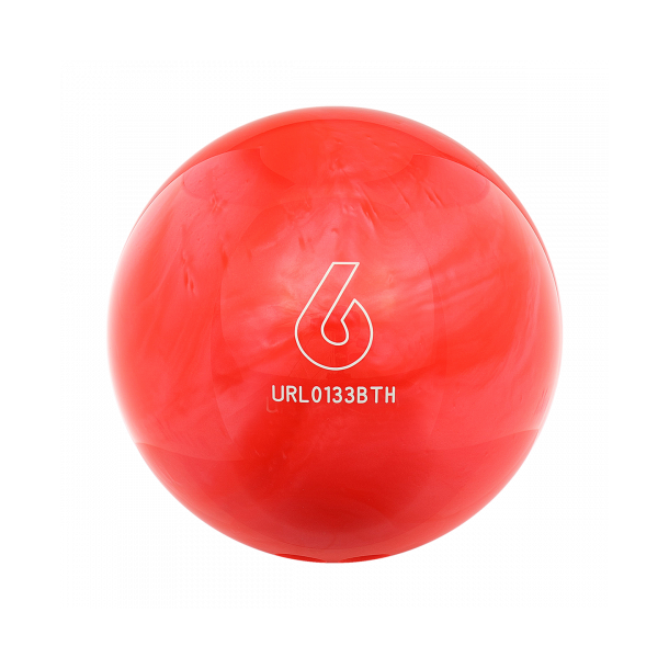 6 lb Bowlingkugle (urethane) orange med huller