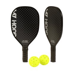 Pickleball med net, 2 bat og 2 bolde - HURTIG LEVERING