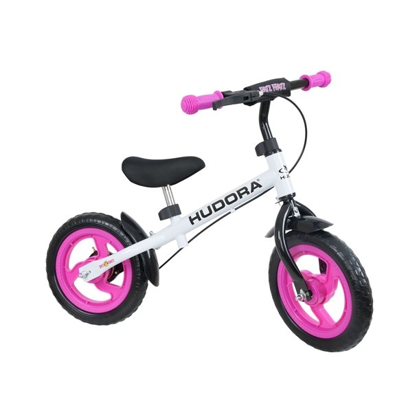 Hudora Ratzfratz Prinsesse Lbecykel Hvid/Pink