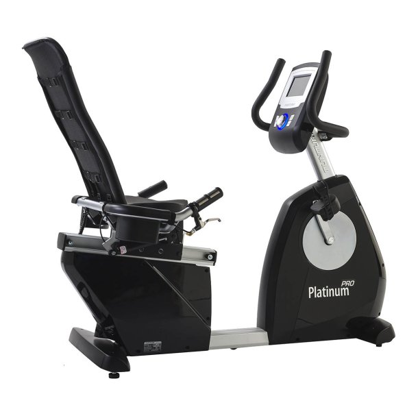 Tunturi Platinum Recumbent Bike PRO - FRI FRAGT - Kraftig &amp; stabil siddecykel - HURTIG LEVERING