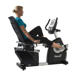 Tunturi Platinum Recumbent Bike PRO - FRI FRAGT - Kraftig &amp; stabil siddecykel - HURTIG LEVERING