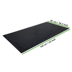 Tunturi Floor Protection Mat - Til trningsmaskiner 160 (L) x 84 (B) x 0,4 (T) 