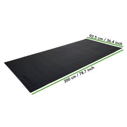 Tunturi Floor Protection Mat - Til trningsmaskiner 200 (L) x 92,5 (B) x 0,4 (T) 