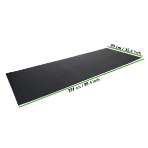 Tunturi Floor Protection Mat - Til trningsmaskiner 227 (L) x 90 (B) x 0,4 (T) 