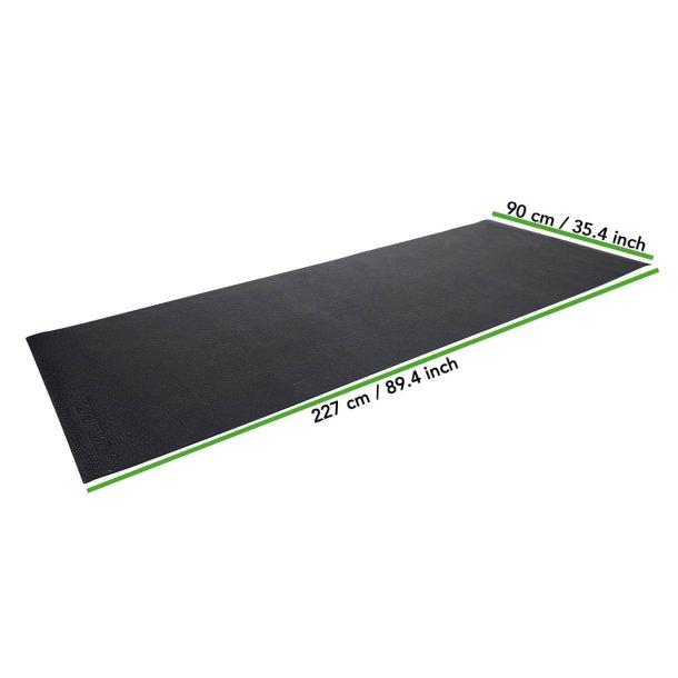 Tunturi Floor Protection Mat - Til trningsmaskiner 227 (L) x 90 (B) x 0,4 (T) 