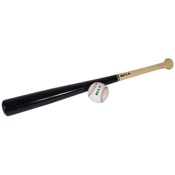 Sunsport baseball bat og bold