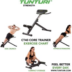 Tunturi CT40 Core Trainer - Hyper Extension Rygb�nk - HURTIG LEVERING! 