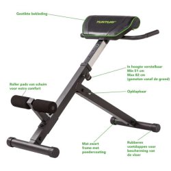 Tunturi CT40 Core Trainer - Hyper Extension Rygb�nk - HURTIG LEVERING! 