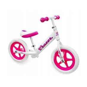 Croxer Cadea Lbecykel Pink/White - Perfekt til brn fra 2 til 4 r - HURTIG LEVERING