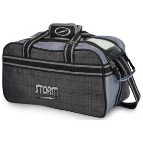 Storm Tote - Bowlingtaske til 2 kugler - Plaid/Grey/Black 