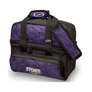 Storm 2-Ball Tote DLX Abstract - Bowlingtaske til 2 kugler og sko - Purple/Black - HURTIG LEVERING