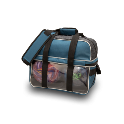 Storm 2-Ball Tote DLX Steel - Bowlingtaske til 2 kugler og sko - Blue/Black - HURTIG LEVERING