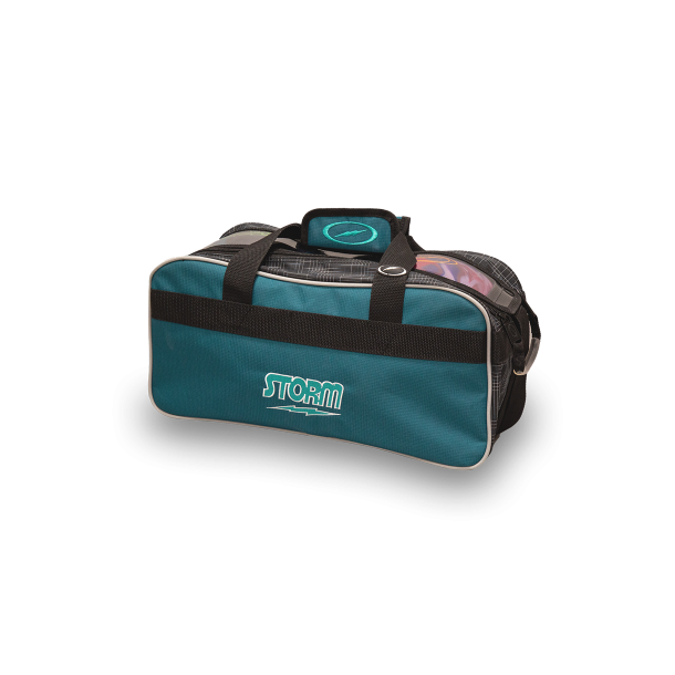 Storm Tote Steel Blue/Black - HURTIG LEVERING - Bowlingtaske til 2 kugler