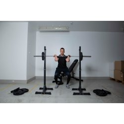 Titan Life Trningsbnk m/100 kg vgtstangsst - HURTIG LEVERING - Garage Gym