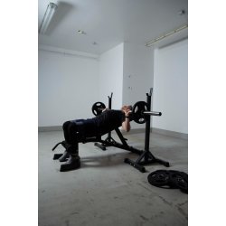 Titan Life Trningsbnk m/100 kg vgtstangsst - HURTIG LEVERING - Garage Gym