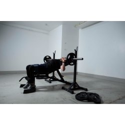 Titan Life Trningsbnk m/100 kg vgtstangsst - HURTIG LEVERING - Garage Gym