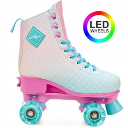 Raven MIDES LED-hjul Side-by-Side Rulleskjte - Justerbar over hele 4 Sko-numre! 