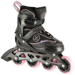 NILS Extreme Pro Semisoft 11008 Violet - Inliners Rulleskjte - Justerbar over 4 skonumre