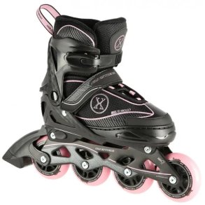 NILS Extreme Pro Semisoft 11008 Violet - Inliners Rulleskjte - Justerbar over 4 skonumre