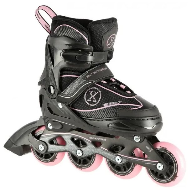 NILS Extreme Pro Semisoft 11008 Violet - Inliners Rulleskjte - Justerbar over 4 skonumre