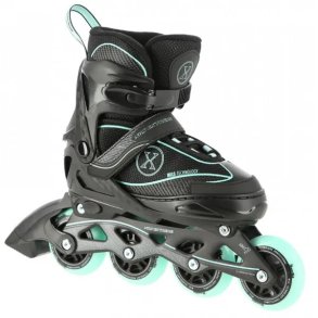 NILS Extreme Pro Semisoft 11008 Mint - Inliners Rulleskjte - Justerbar over 4 skonumre