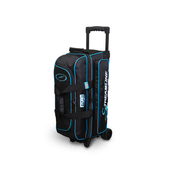 Storm Streamline 3-Ball Black/Blue - Taske med hjul til 3 kugler - FRI FRAGT - HURTIG LEVERING