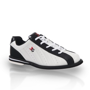 3G Kicks White/Black Dame Bowlingsko - HURTIG LEVERING!