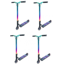 Pakke med 4 stk. RASK Master Neochrome - FRI FRAGT - Trick lbehjul 110mm med ABEC-9 kuglelejer 