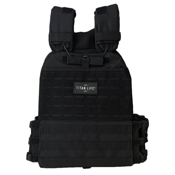 TITAN LIFE Tactical Weight Vest 6,5 kg - Vgtvest - HURTIG LEVERING