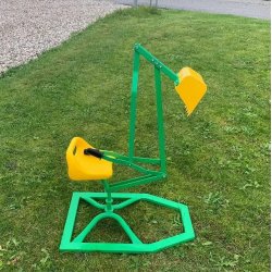 Gravemaskine i metal Til Sandkassen, Wanted - Grn/Gul - Fra 3 r - HURTIG LEVERING! 