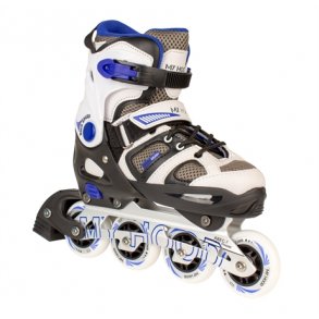 Inliners Bl - Lkker Rulleskjte med AluFrame - HURTIG LEVERING