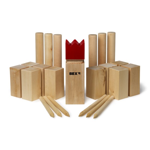 Bex Kubb WORLD CUP - Kongespil BRUGES VED VM I KUBB I SVERIGE I 2023 - HURTIG LEVERING!