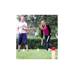 Bex Kubb Original red king - Kongespil i super flot kvalitet - HURTIG LEVERING