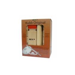 Bex Kubb Original red king - Kongespil i super flot kvalitet - HURTIG LEVERING