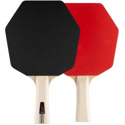 STIGA Sonic V2 - Flot s�t med STIGA's nye Cybershape bat - 2 bat og 3 bolde - HURTIG LEVERING!
