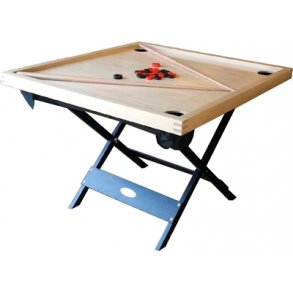 Bobspil Maxi - FRI FRAGT - 108 x 108 x 75cm - Med understel, ker & brikker - HURTIG LEVERING!