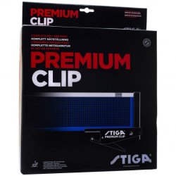 Stiga Premium Clip Netgarniture - ITTF godkendt net og netholdere - HURTIG LEVERING!