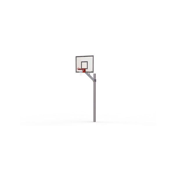  SM Dunk Court Basketstander Inground til nedstbning - Perfekt til Institutionen og campingpladsen