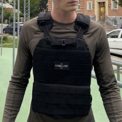 TITAN LIFE Tactical Weight Vest 6,5 kg - Vgtvest - HURTIG LEVERING