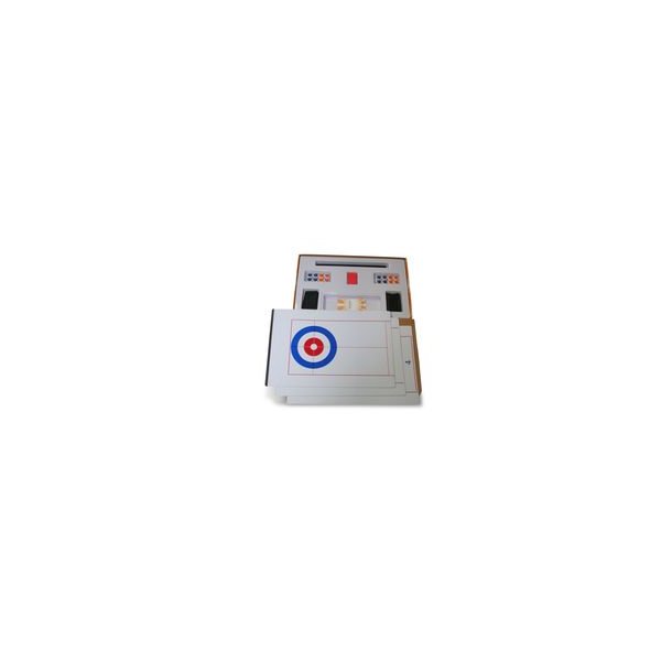 Shuffleboard og Curling - 2 spil i 1 - Super sjovt - Nemt at have med overalt!